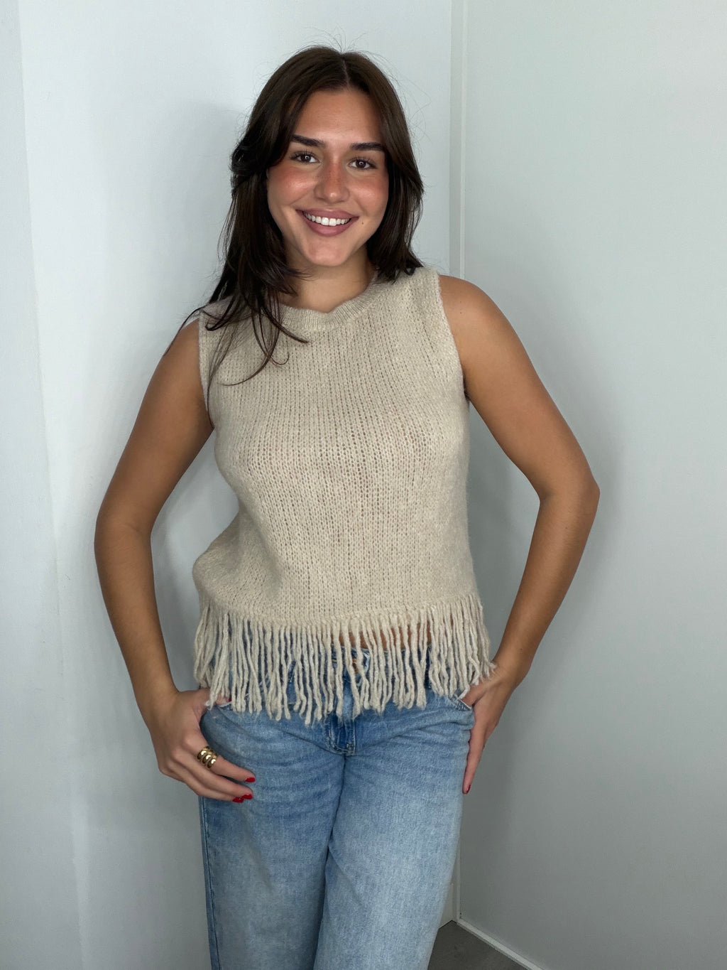 Top jersey flecos