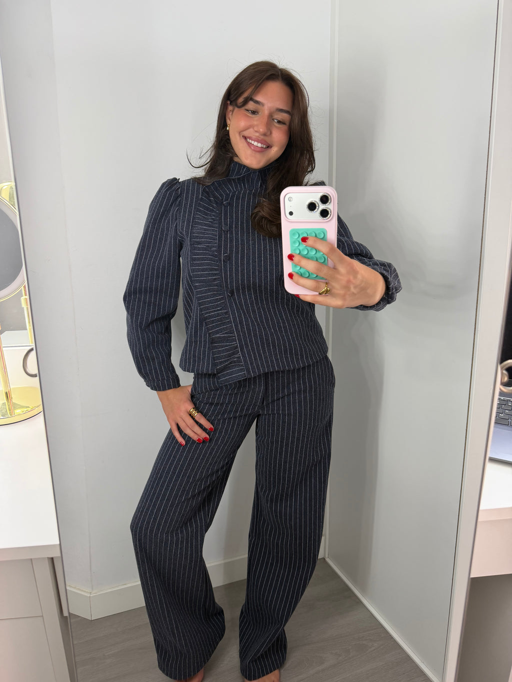 Pantalón sastrero rayas diplomáticas