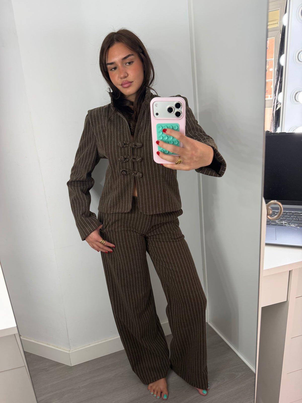 Blazer raya diplomática presillas