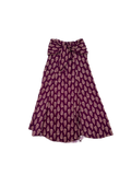 Falda estampado cachemira lazo