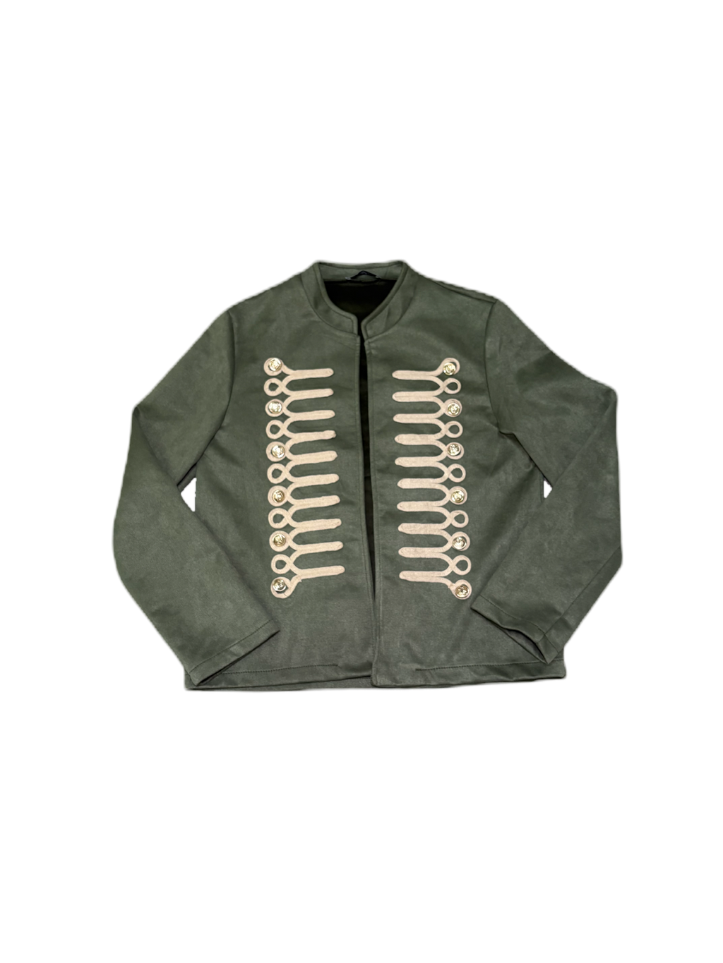 Chaqueta efecto ante militar