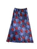 Falda raso floral