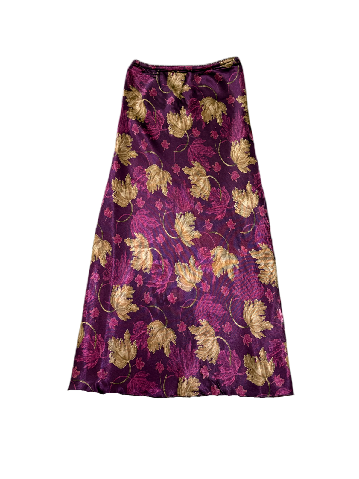 Falda raso floral