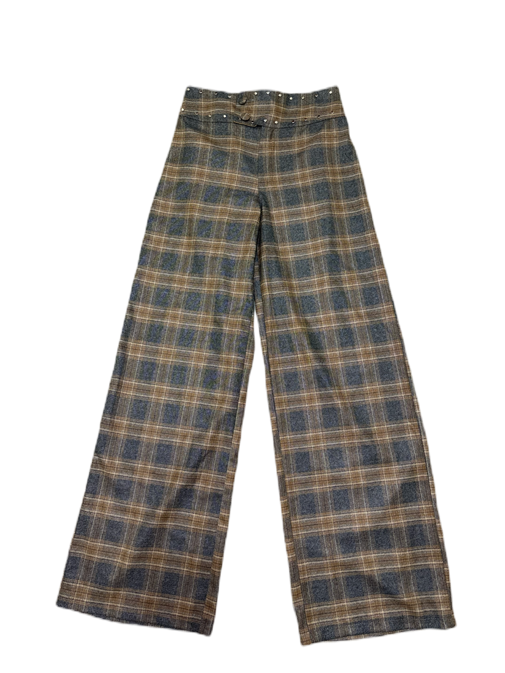 Pantalón tachuelas cuadros