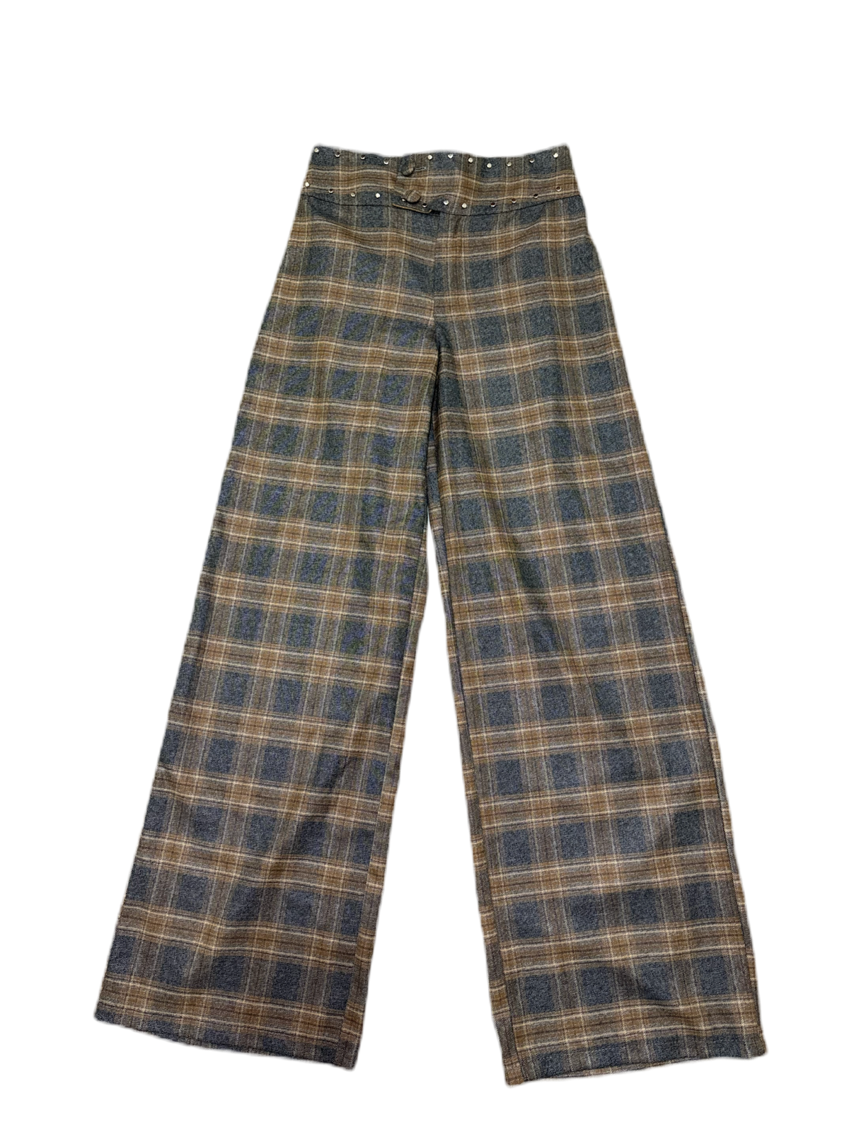 Pantalón tachuelas cuadros