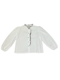 Blusa volante contraste