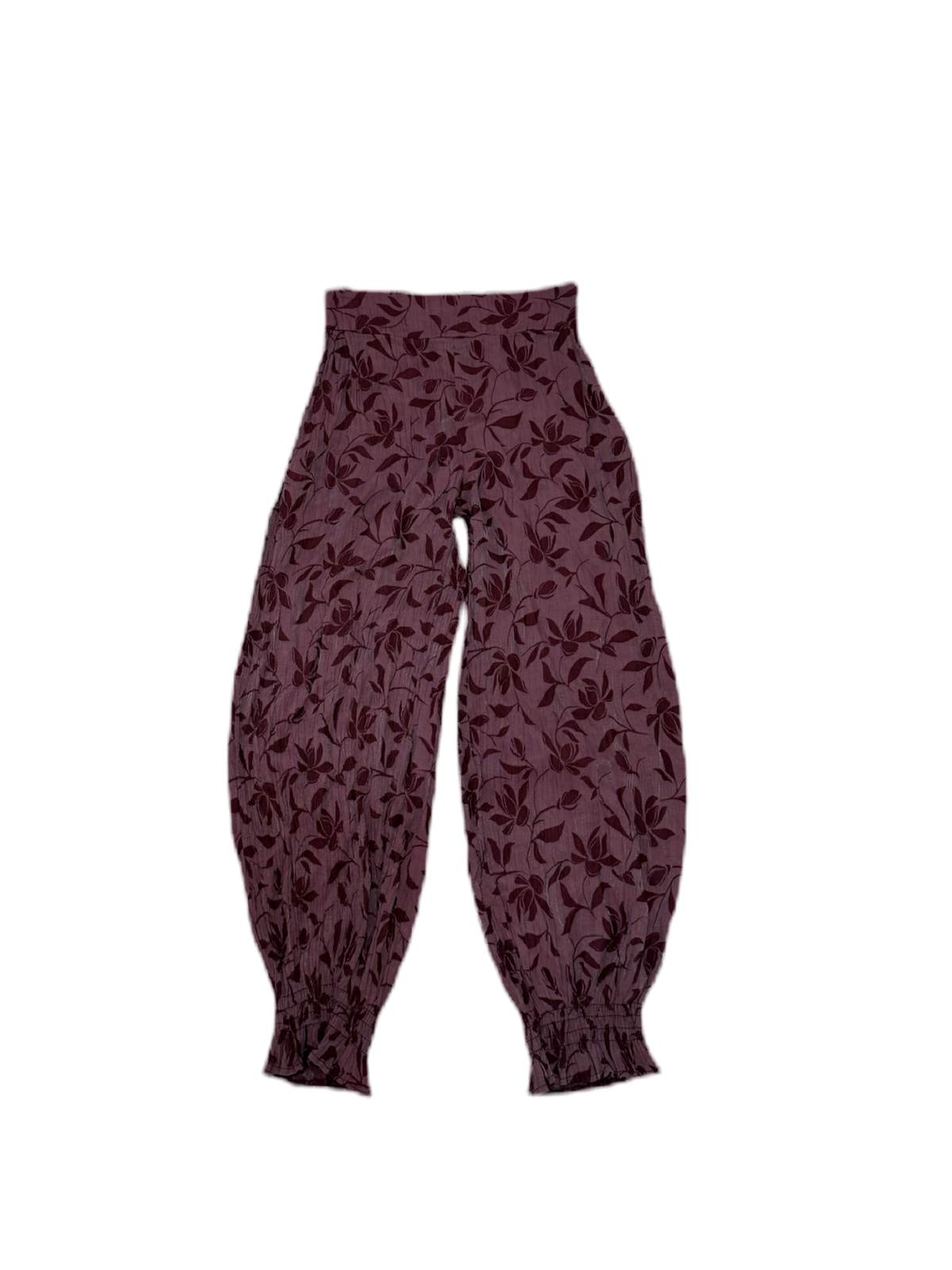 Pantalón bombacho floral
