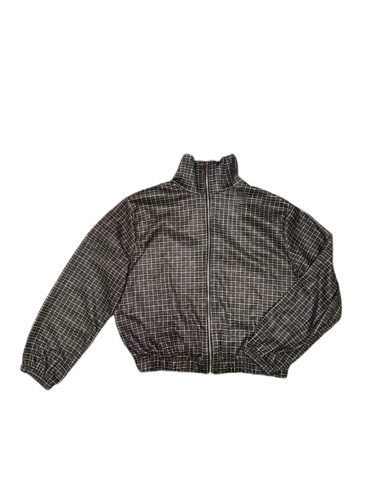 Cazadora bomber cuadros