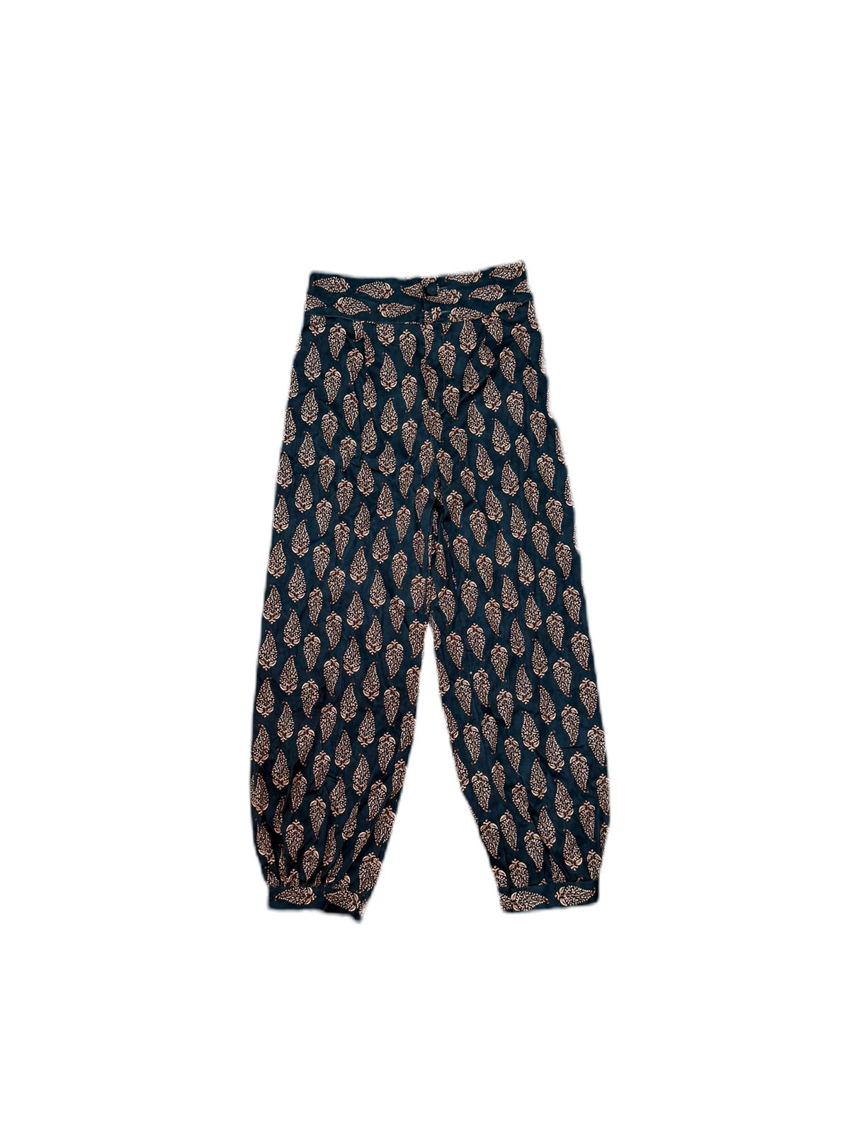 Pantalón estampado cachemira bombacho
