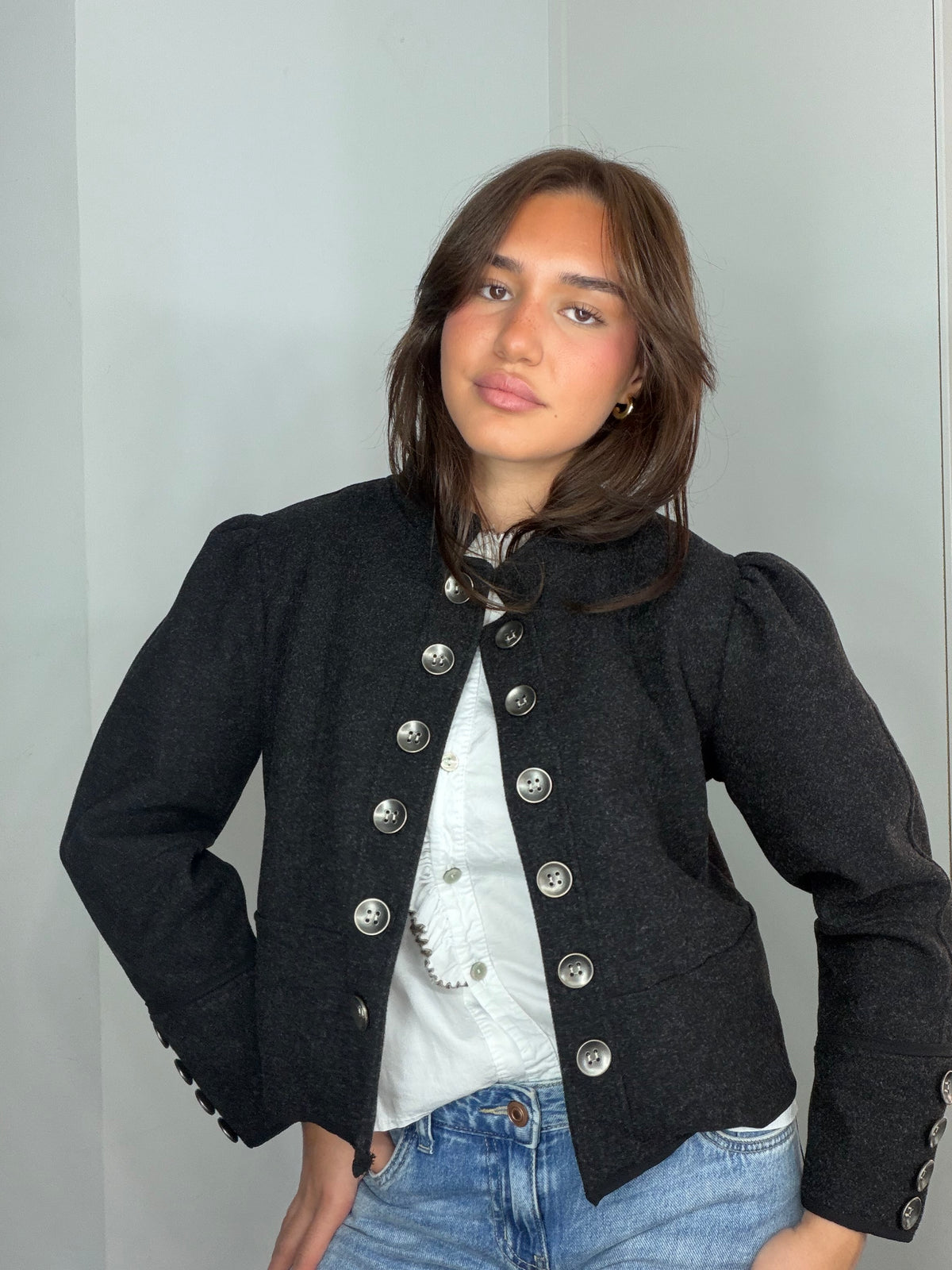 Chaqueta doble botonadura