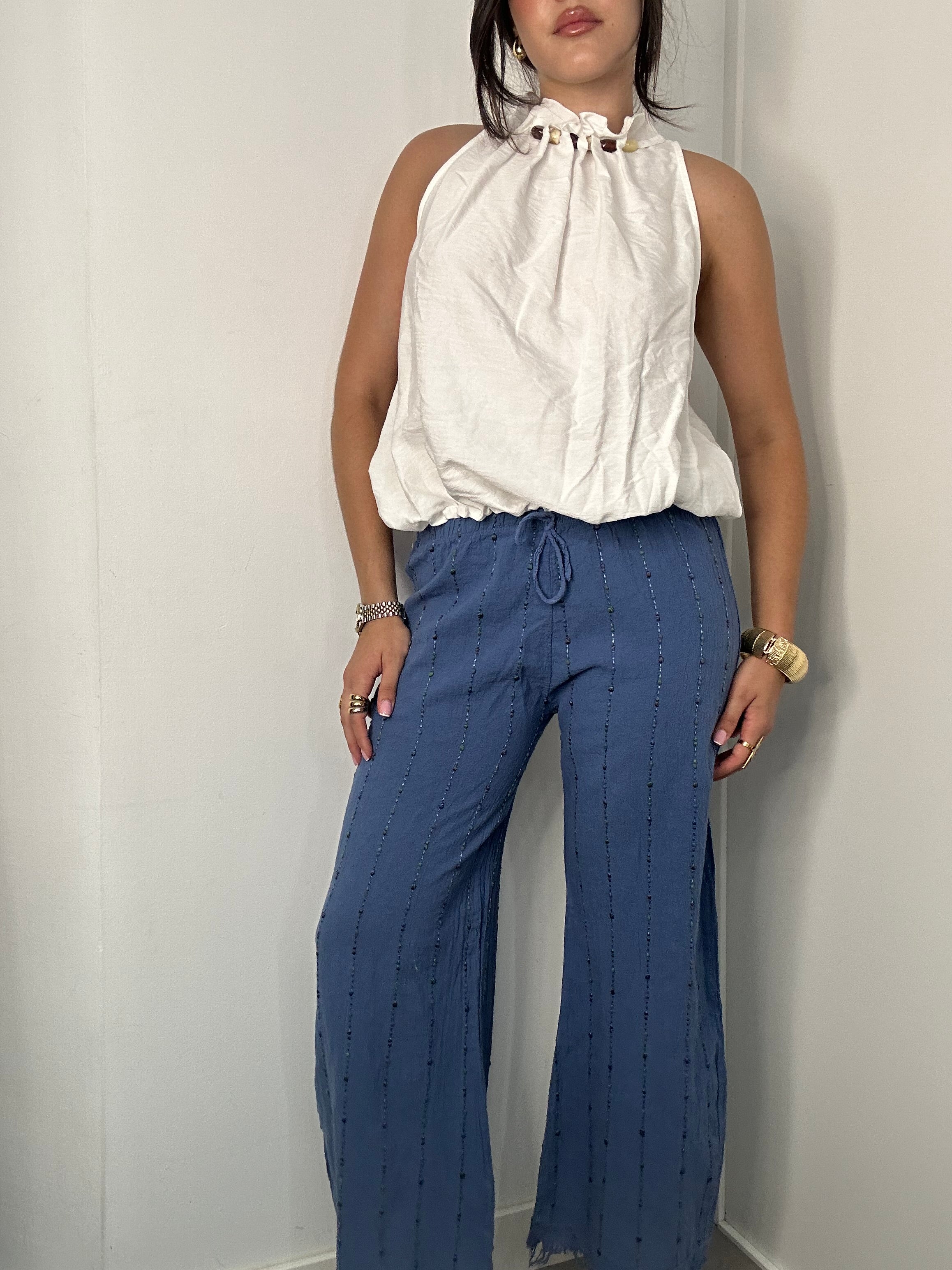 Pantalón lino PINTITAS