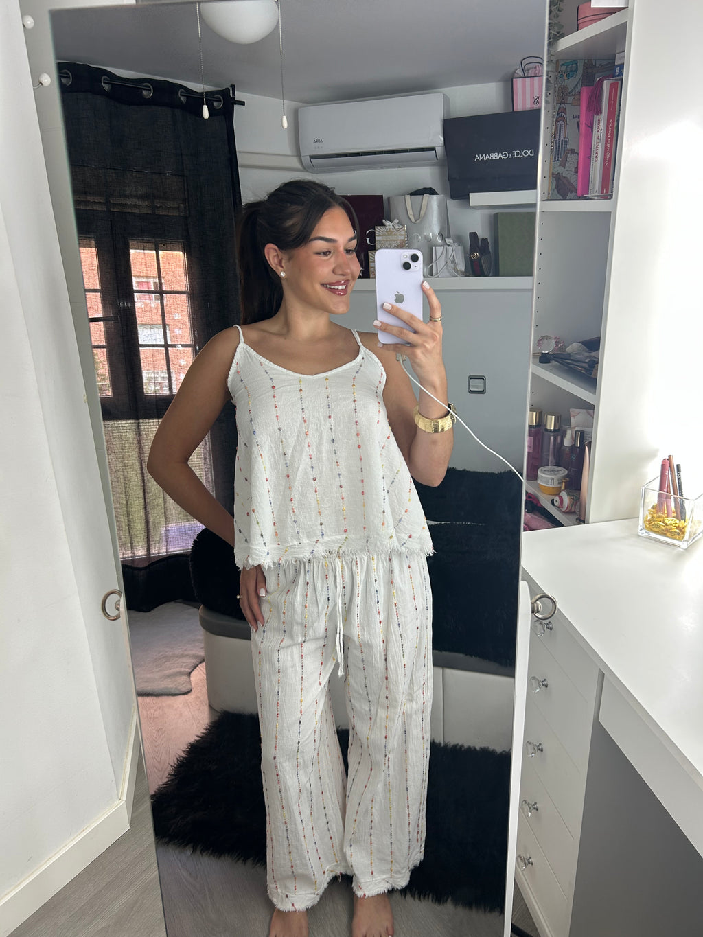 Blusa lino PINTITAS