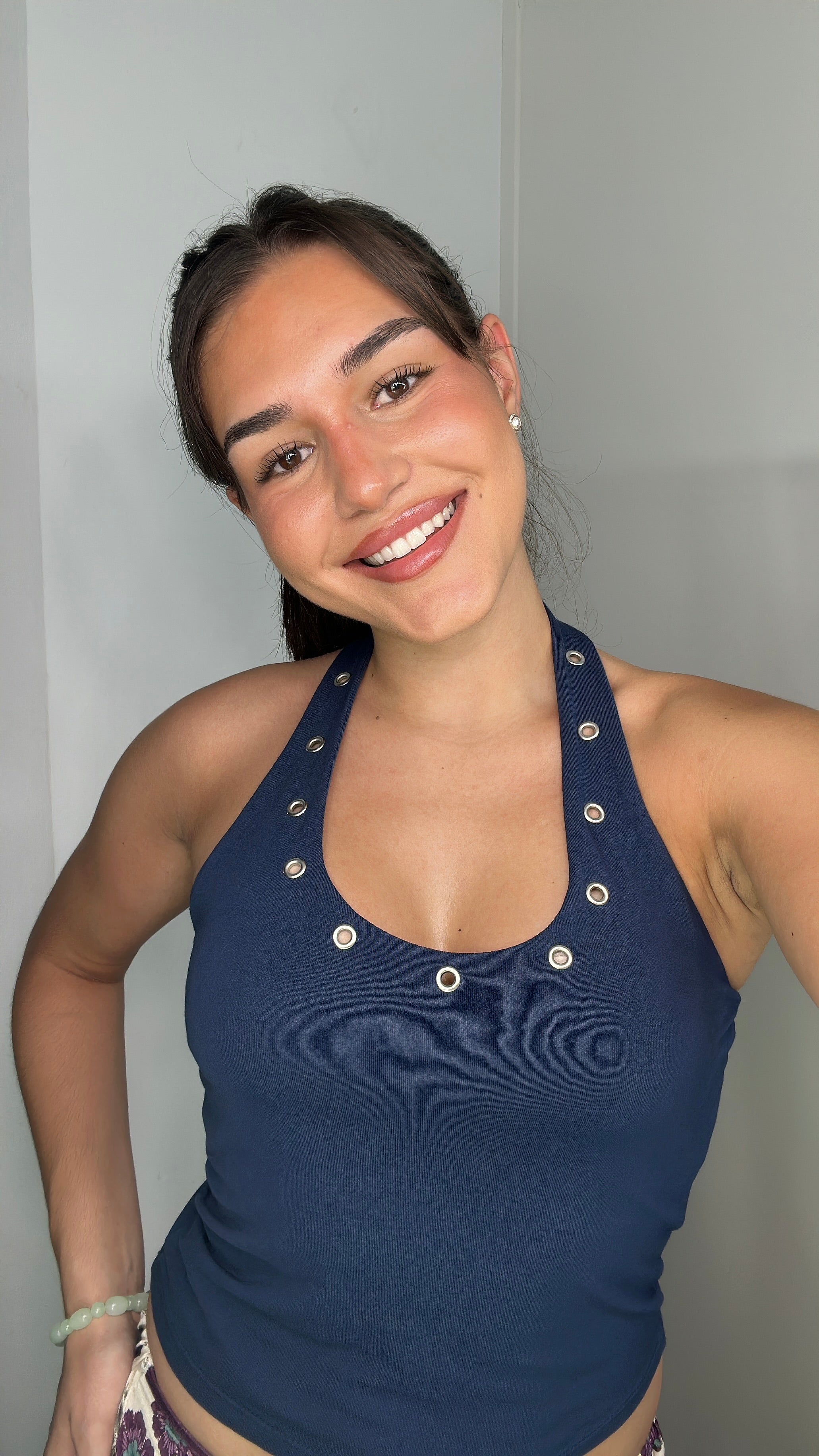 Top TACHUELA HALTER